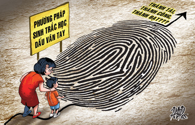 sinh trắc học dấu vân tay