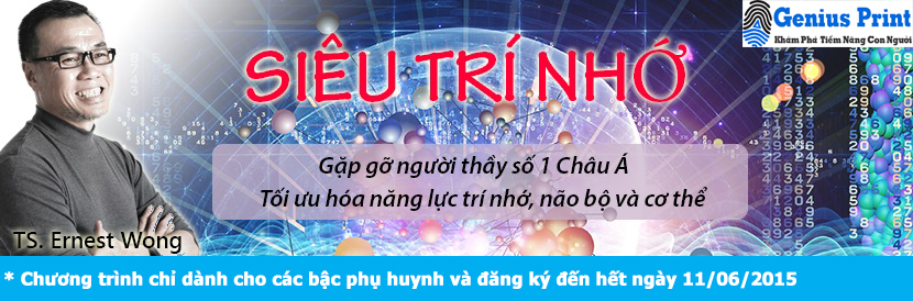 hội thảo siêu trí nhớ của genius print